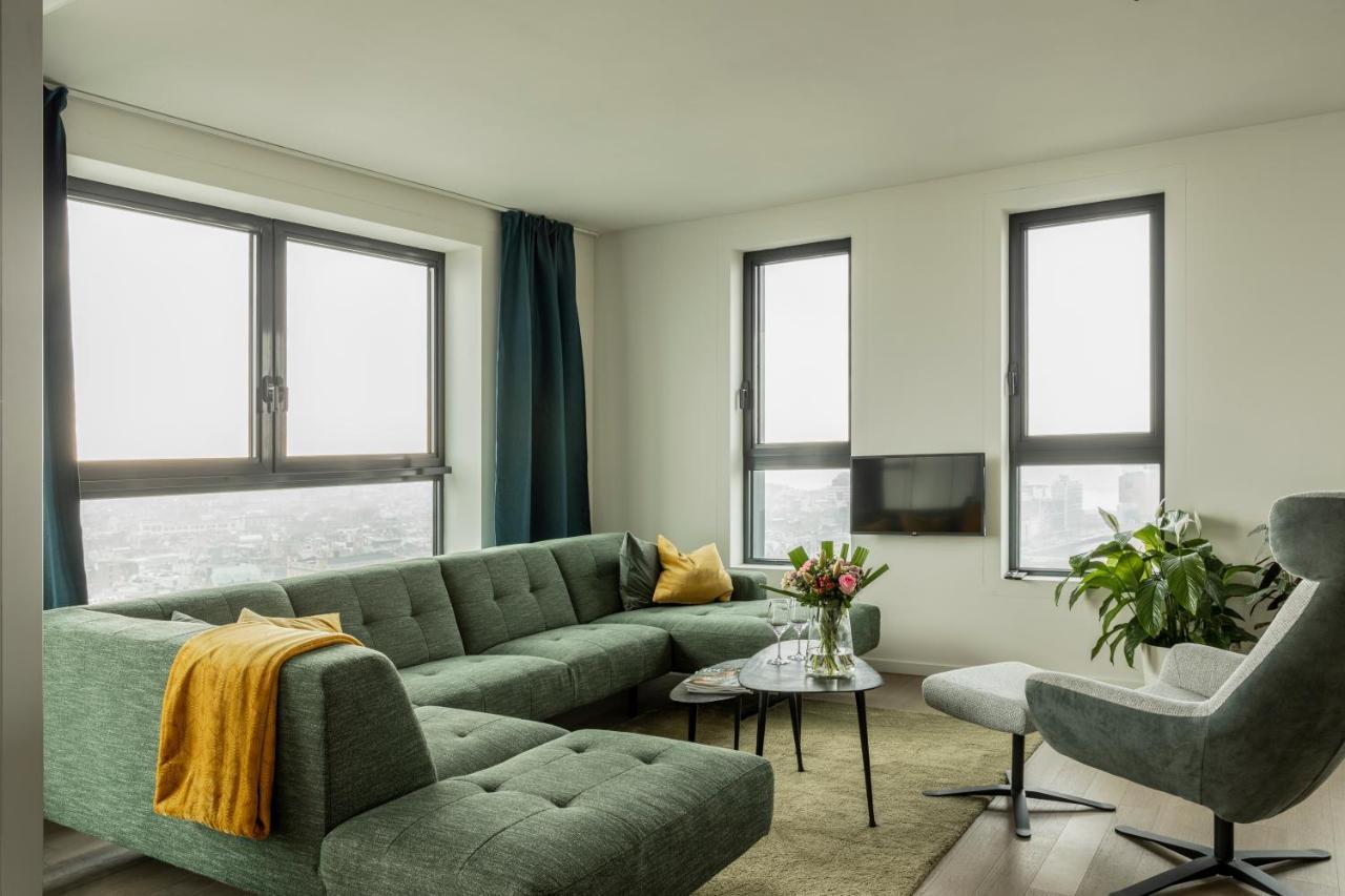 Uniek Appartement - Mooiste En Hoogste Uitzicht Op Antwerpen! - Incl Gratis Parking Exterior photo